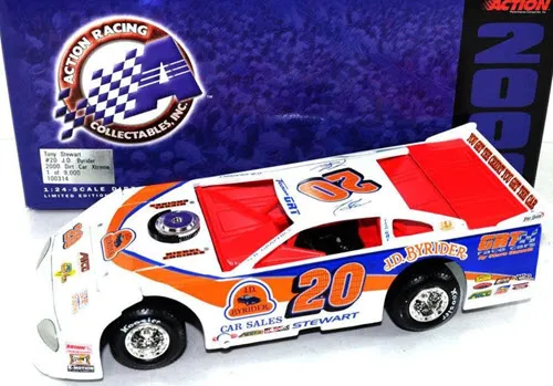 52403 tony stewart dirt racing victory