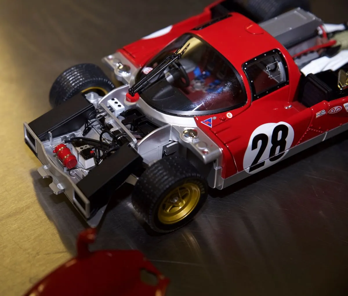 52435 diecast car display