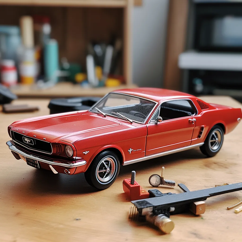 52445 diecast car materials