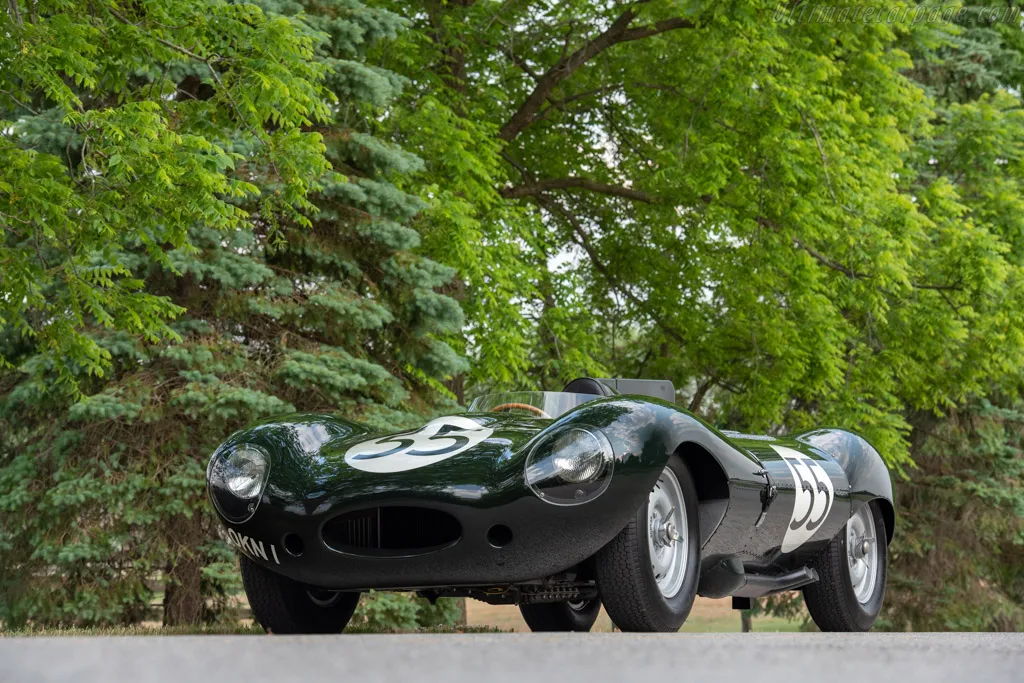 52458 diecast jaguar d type racing
