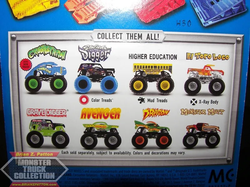 52483 monster jam trucks gravedigger