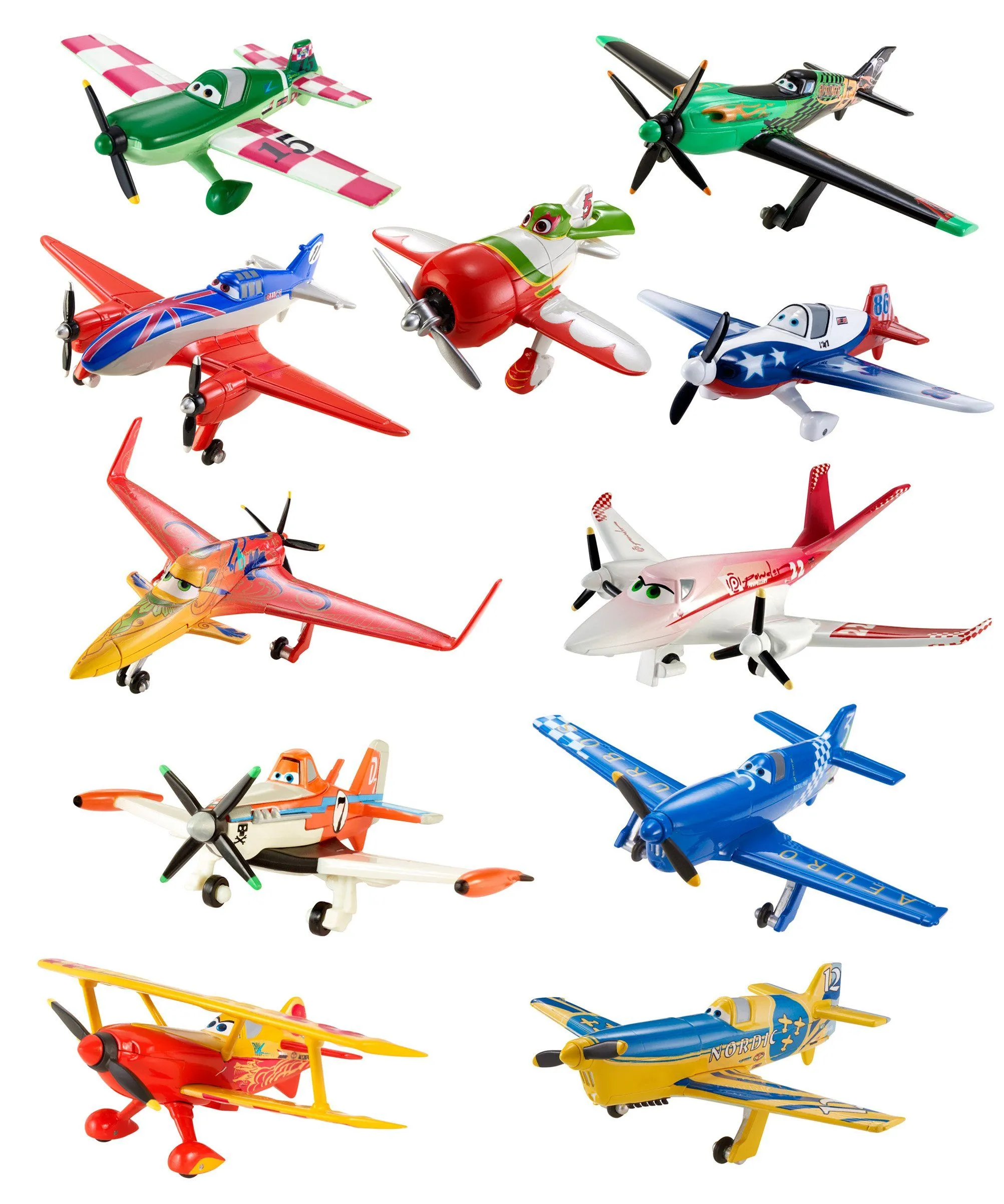 52490 detailed toy plane