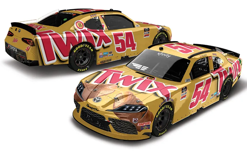 52501 kyle busch twix diecast 5
