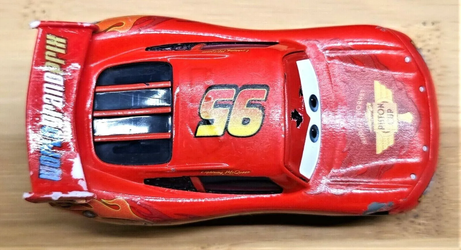 52521 lightning mcqueen diorama display