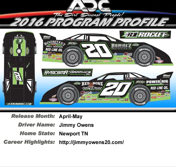 52532 adc diecast late models overview