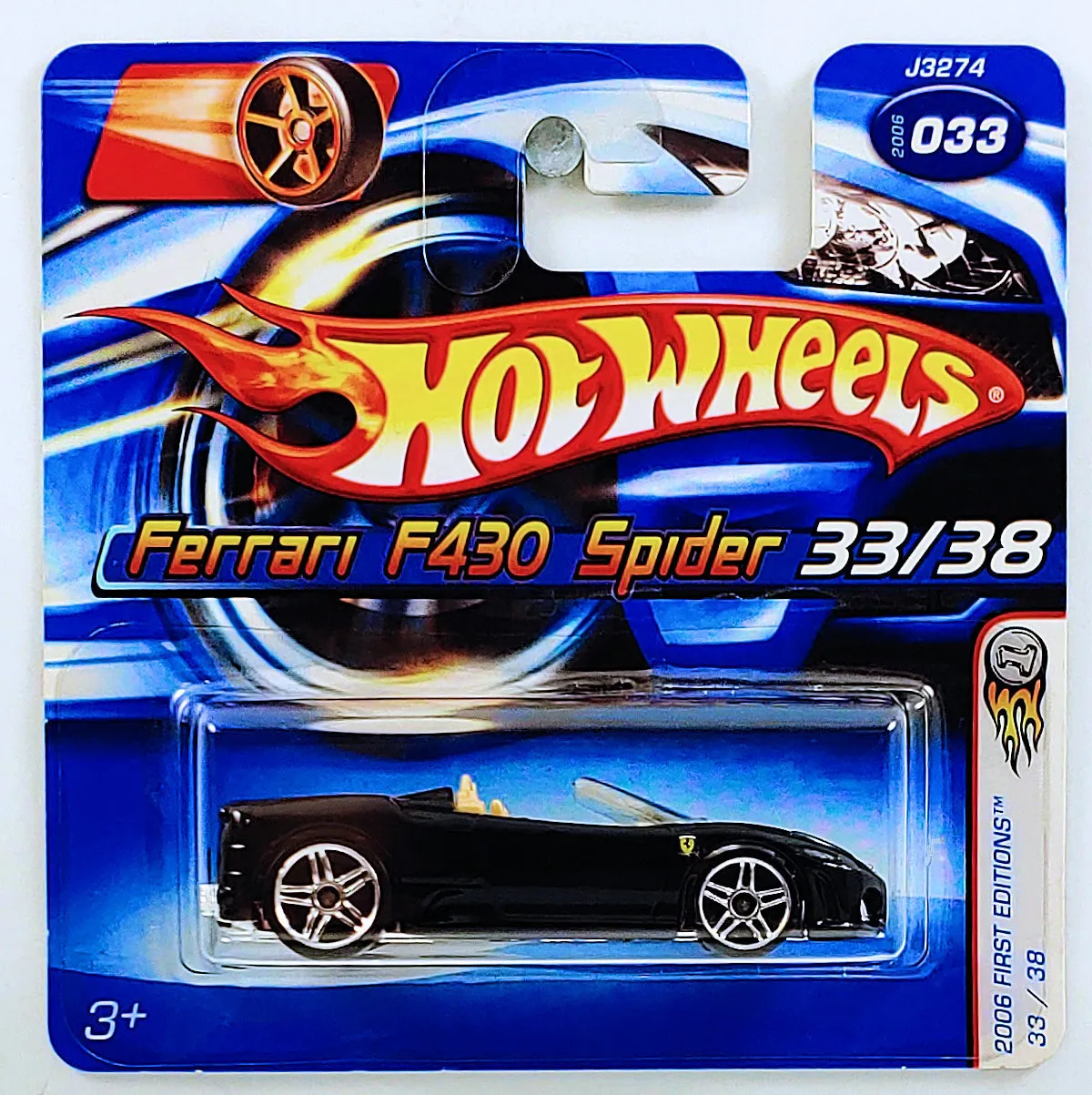 52566 f430 spider diecast model scale sizes