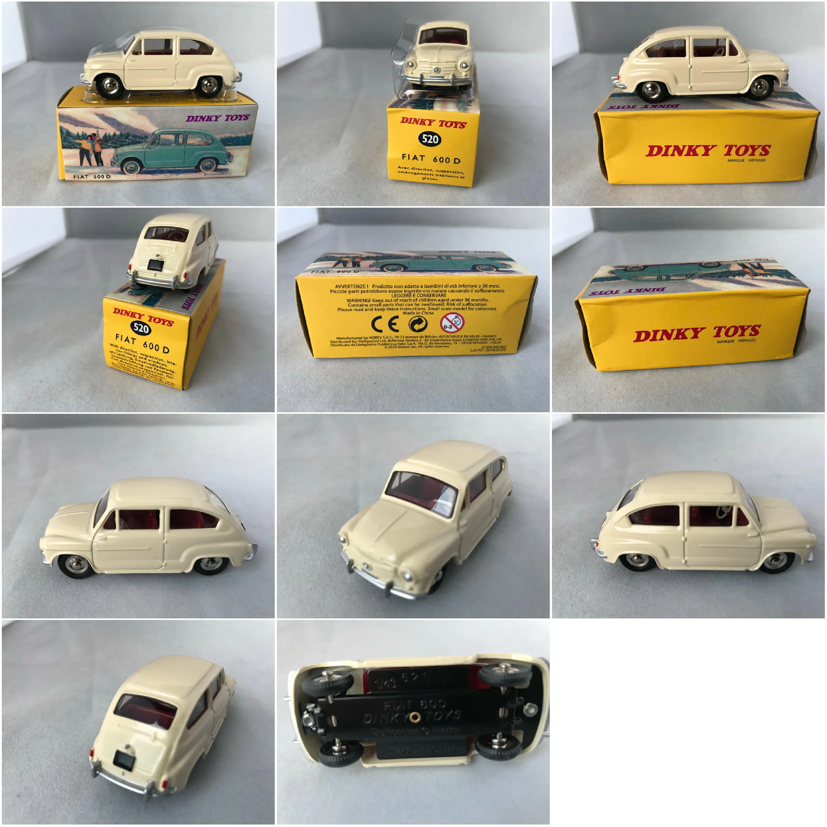 52573 fiat diecast models overview