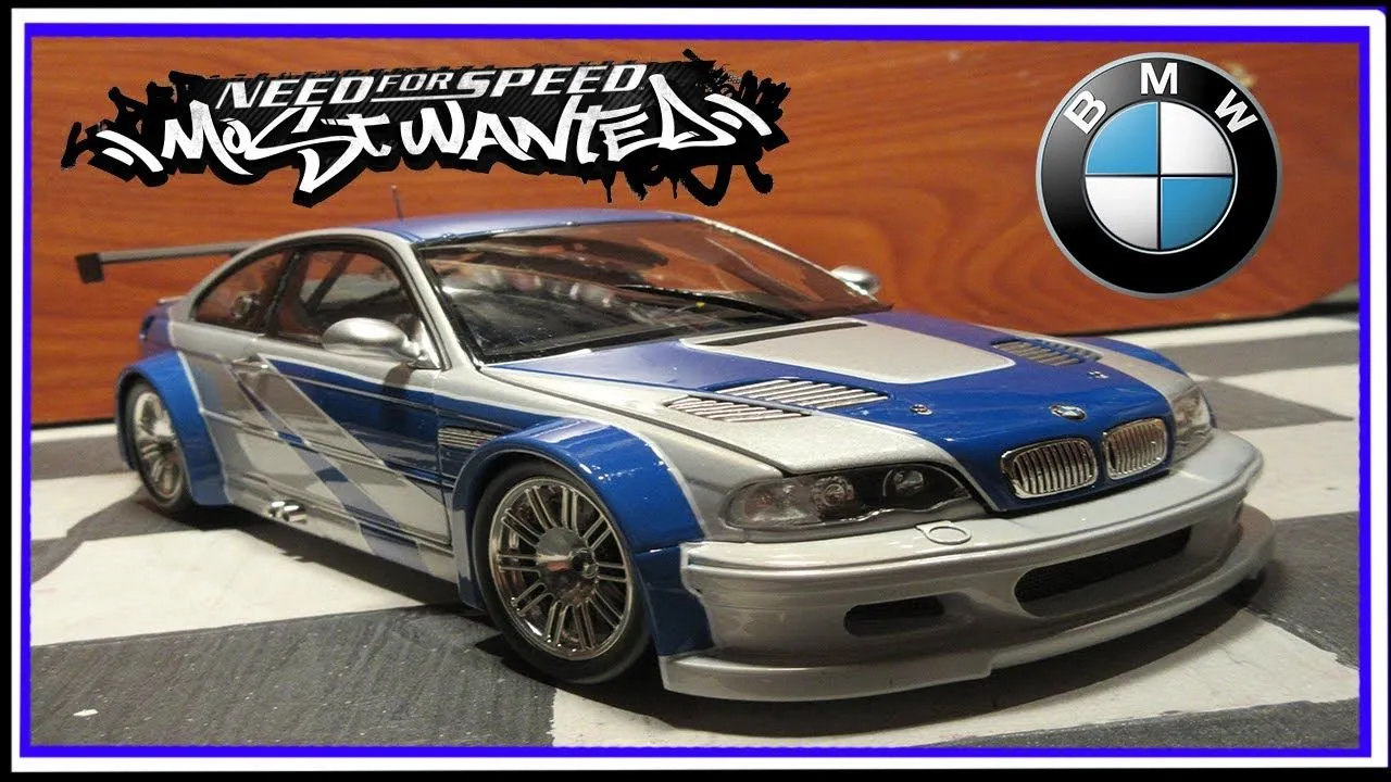 52606 bmw m3 gtr diecast rare