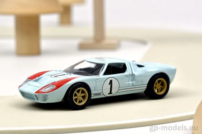 52611 ford gt40 diecast car detail