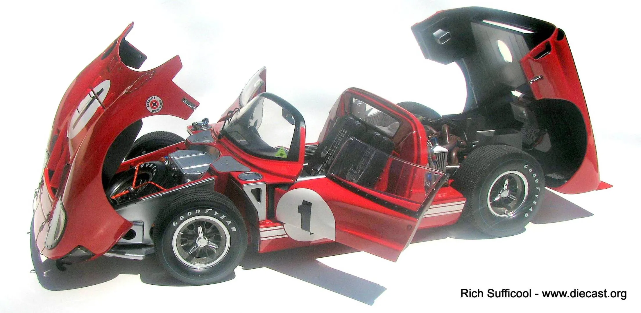 52615 gt40 diecast engine