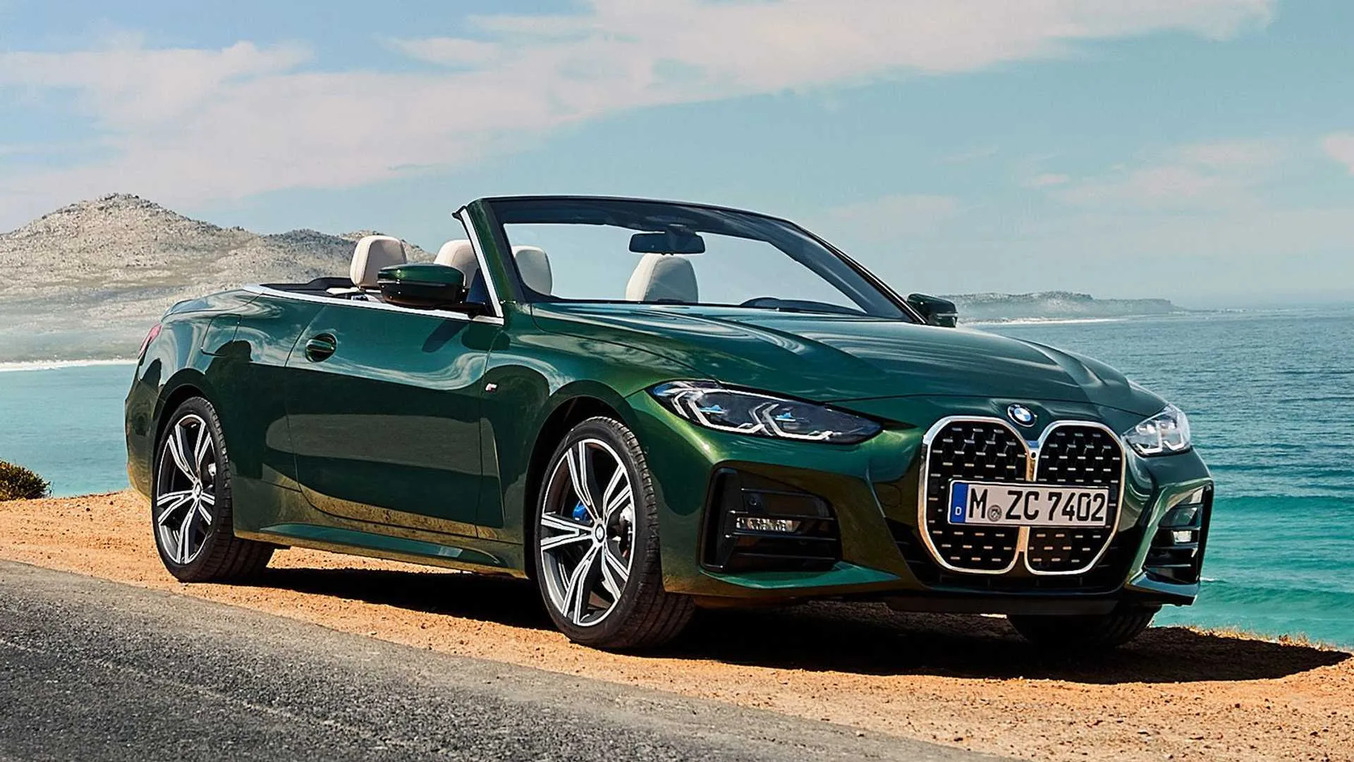 52625 bmw 4 series convertible diecast interior