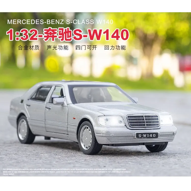 52693 mercedes w140 diecast overview